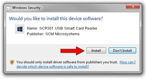 scr301 driver windows 10